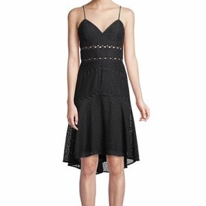 Bardot Ariana High-Low Fit and Flare Dress NWT